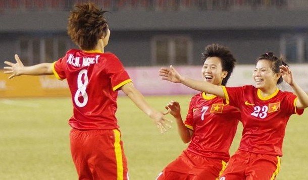Đội tuyển nữ Việt Nam vô địch SEA Games 29. 