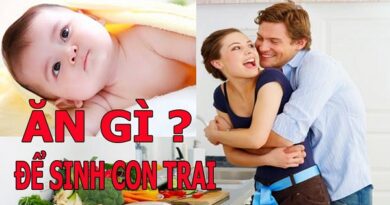 Chế độ dinh dưỡng để sinh con trai