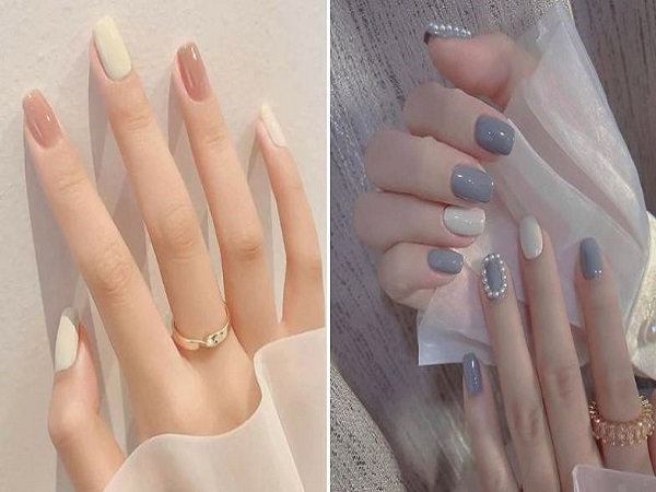 Nail màu pastel tối giản – Thanh lịch và nhẹ nhàng
