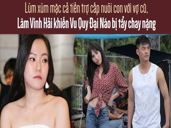 Scandal của Lâm Vinh Hải với vợ cũ khiến phim Vu quy đại náo bị tẩy chay