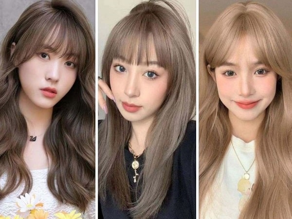 Màu nâu khói là 1 màu tóc hot nhất hiện nay