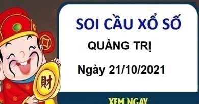 Soi cầu xổ số Quảng Trị ngày 21/10/2021