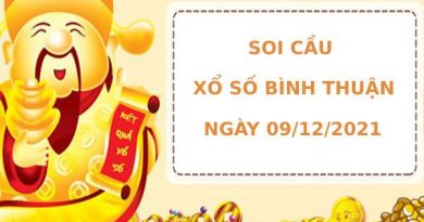 Soi cầu XS Bình Thuận chính xác thứ 5 ngày 9/12/2021