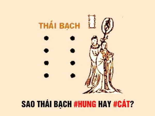 Sao Thái Bạch chiếu mệnh tuổi nào?