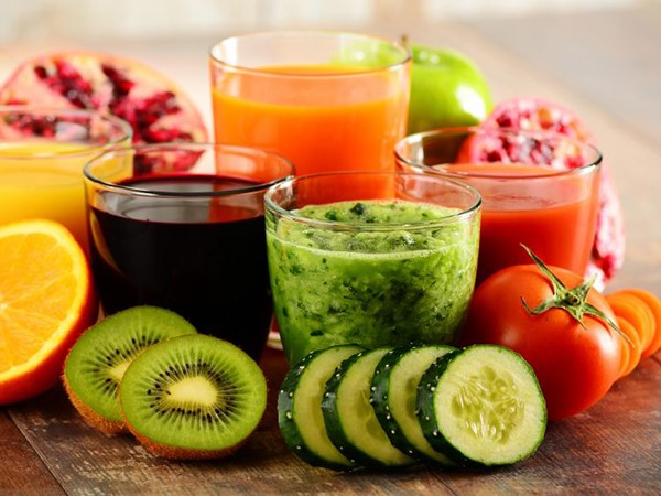Nước ép giảm cân được chứa đầy chất dinh dưỡng