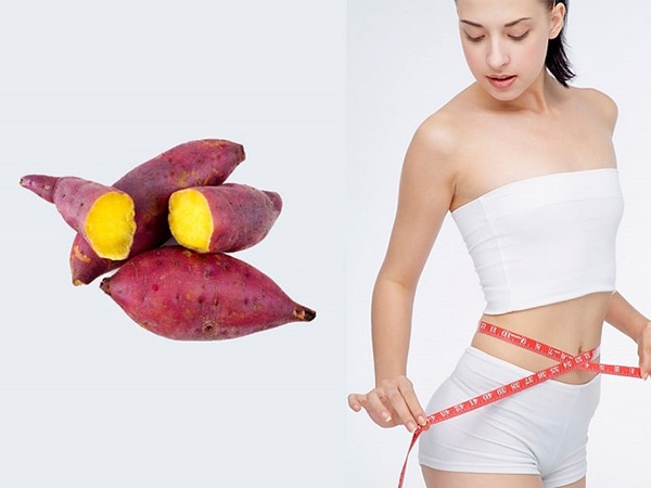 Khoai lang có hàm lượng chất xơ và đường thấp