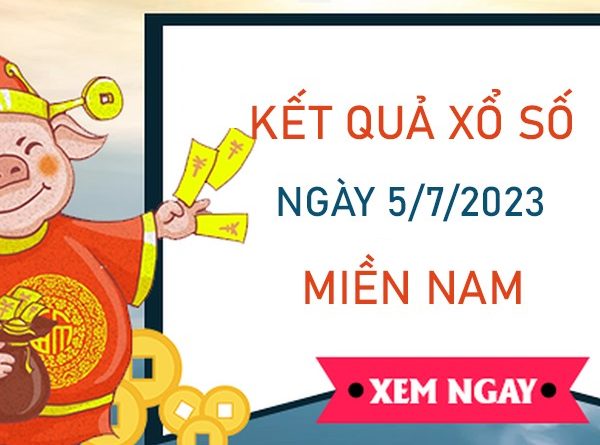 Thống kê XSMN 5/7/2023 dự đoán xổ số miền Nam chuẩn xác