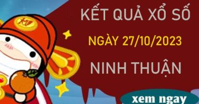 Thống kê XSNT 27/10/2023 soi cầu số đẹp đài Ninh Thuận