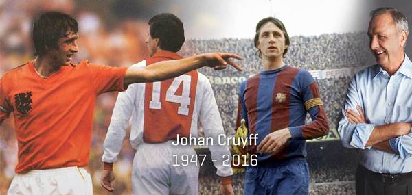 Huyền thoại bóng đá Johan Cruyff