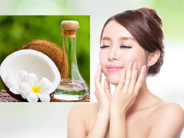 Dùng dầu dừa dưỡng ẩm vùng da khô
