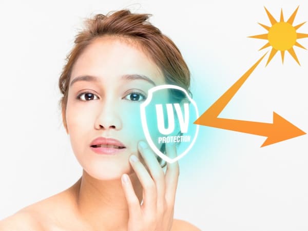 Cách thoa lại kem chống nắng khi không trang điểm