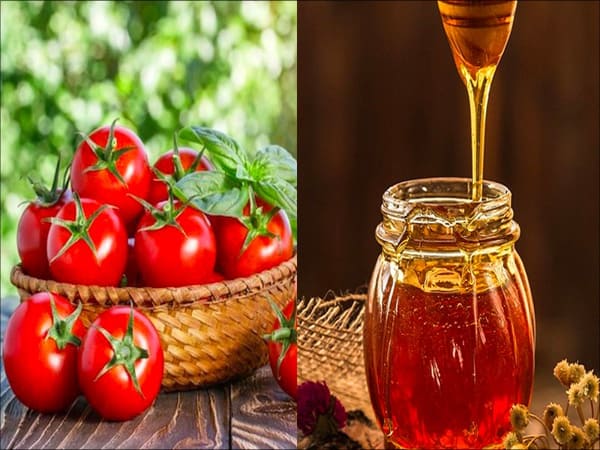 Làm đẹp với Cà chua và Mật ong an toàn hiệu quả