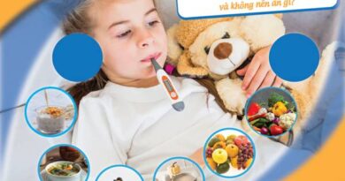 Nguyên tắc dinh dưỡng khi trẻ bị sốt