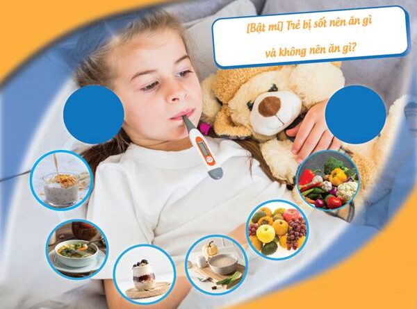 Nguyên tắc dinh dưỡng khi trẻ bị sốt