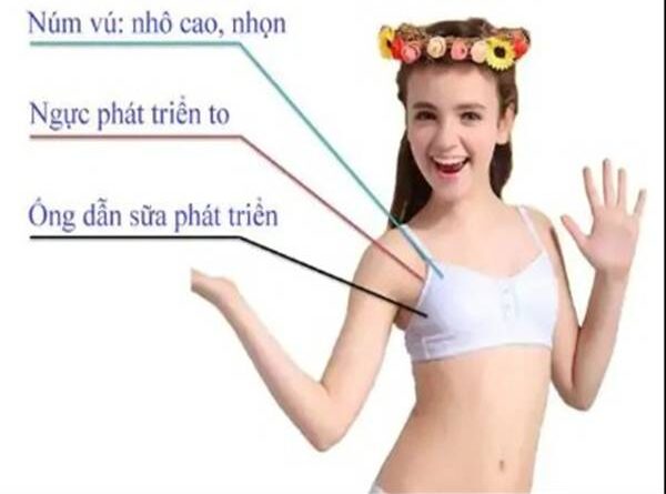 Biểu hiện dậy thì sớm ở bé gái