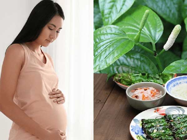 Chả lá lốt thịt bò hoặc thịt nạc bổ sung sắt rất tốt cho mẹ bầu