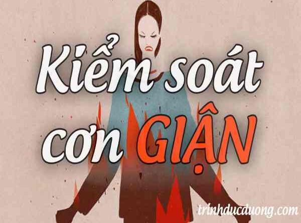 kỹ năng kiềm chế cơn nóng giận