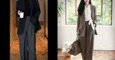 Mách bạn mẹo nhỏ mix quần ống rộng mặc với áo gì?