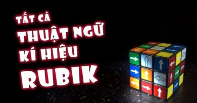Top thuật ngữ Rubik cần biết khi học chơi như dân chuyên